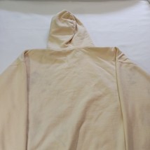 John Galt Full Zip Men's Cream Cotton Blend Hoodie Sweatshirt Measured Chest 53" image 12