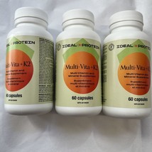 3 Ideal Protein Multi-Vita  +K2 60 Capsules BB 10/2025 - $119.99