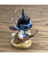 Disney Elvis Stitch Christmas Xmas Holiday Hanging Ornament KG JD - $185.74 MXN