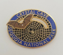 Crystal Cave Sequoia National Park Movable Bat Collectible Lapel Hat Pin - £23.57 GBP