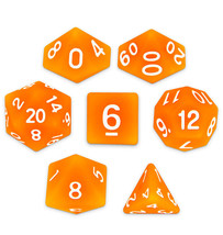 Set of 7 Polyhedral Dice, Forge Embers - £16.96 GBP