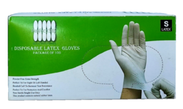 Disposable Latex Gloves Small Size Powder-Free Extra Strength Beige 100-... - $14.60