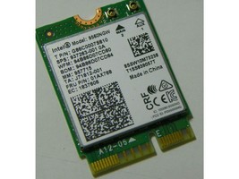 Intel Doubla Bande WLAN Wifi sans Fil M.2 Ngff AC 9560NGW BT 5.0 Carte 01AX768 - £31.96 GBP