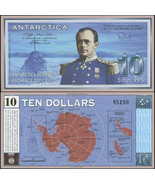 Antarctica. Banknote 10 dollars. 2001. Unc. Paper. Cat# P.NL - $13.21