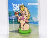 Super Mario Bros Swimsuit Princess Peach Beach Days Enamel Pin Figure - £80.36 GBP