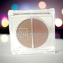 M2U NYC Eyeshadow Duo in Park Slope 0.07 oz New Without Box - $14.84