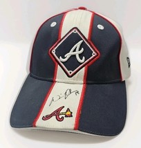 Atlanta Braves Strapback Hat MLB Autographed By Will Ohman #13  ? New Era - $12.38
