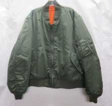 Spiewak Green MA-1 Intermediate Flyers Jacket Reversible Bomber Sz XXL 2... - $74.05