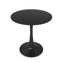 Leisyremod Bristol 24&quot; Round Dining Table Black Base with Black top - $153.86+