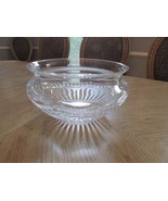 WATERFORD CRYSTAL LARGE CENTERPIECE BOWL POMPEII PATTERN 10&quot; HALLMARKED ... - $102.05 CAD