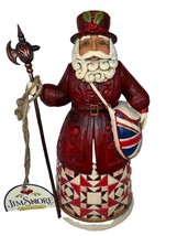 Jim Shore Heartwood Creek Santa Jingle All The Way Sleigh Bells On Bobta... - $49.90