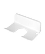 COMNICO Hair Dryer Holder Wall Mount White Self Adhesive Organizer with ... - €3,00 EUR