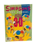 The Simpsons Illustrated Magazine Comic Bart Homer 1992 Annual 3-D glass... - $19.75