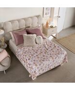 POINTS GEOMETRIC LIGHT BLANKET VERY SOFTY AND WARM KING SIZE MADE IN MEXICO - $1,089.60 MXN