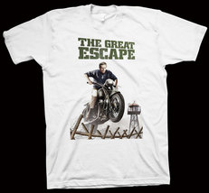 The Great Escape T-Shirt John Sturges, Paul Brickhill, Steve McQueen, Movie - £13.98 GBP+