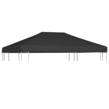 Gazebo Top Cover Grey Polyester with PVC coating 13.1 x 9.8 ft - $2,579.32 MXN