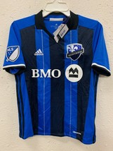 Adidas Mls Team Jersey Montreal Impact Blue Youth Sz L - £6.72 GBP