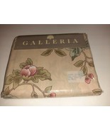 King Fitted Sheet Covent Garden Galleria NEW 78x80&quot; Mattress Beige Floral - £17.80 GBP