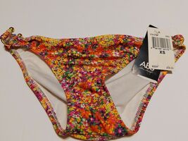 ABS Allen Schwartz Floral Tropical Multicolor Bikini Swim Bottom Size XS... - $24.74