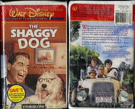 Shaggy Dog Vhs Annette Funicello J EAN Hagen Disney Videoclamshell New Sealed - £7.95 GBP