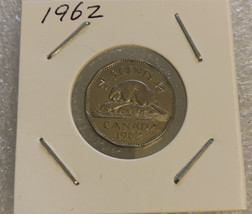 1962  Canada 5 Cents Nickel Canadian Coin - £1.01 GBP