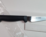 Delta Airlines Cheese Knife Abco Stainless 8.25in. Cutlery Black Handle - $9.85