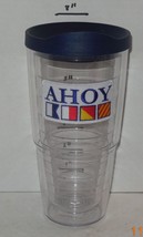 24 oz Tervis Tumbler AHOY nautical Sailing Blue - $14.78