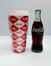 Coca-Cola 20oz Checkered Travel Mug - BRAND NEW - £6.92 GBP