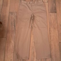 Jos A Bank dress Pants sz 33x30 Tan brown Traveler&#39;s Collection Tailored... - $539.50 MXN