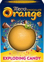 Terry&#39;s Chocolate Orange MILK EXPLODING Candy Made in the UK FREE SHIPPING - £8.62 GBP