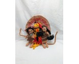 Annalee Let&#39;s Talk Turkey Mice In Indian Outfits Thanksgiving Plush - £55.26 GBP