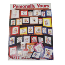 Personally Yours 32 Cross Stitch Patterns Professions Sports Kids Firema... - $12.86