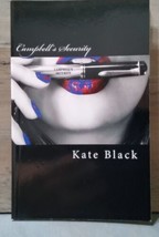 Campbell&#39;s Security Kate Black Signed PB Book Erotica 2016 - £13.13 GBP