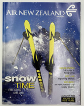 Air New Zealand Magazine In Flight August 2006 Vintage Original Airlines - £9.80 GBP