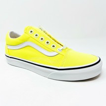 Vans Old Skool (Neon) Lemon Tonic True White Womens Shoes Sneakers - £43.76 GBP