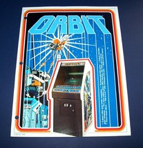 Orbit Arcade FLYER Original Vintage Video Game Retro Space Age Art 1978 - £22.33 GBP