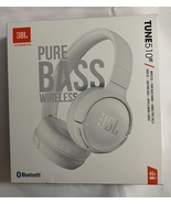 JBL Tune 510BT: Wireless On-Ear Headphones with Purebass Sound - White - £31.35 GBP