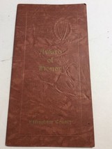 1938 Effingham County Illinois School Award Of Honor Booklet Mildred Heil - $18.62