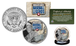 Willie Mays - Military Baseball Army Genuine Jfk Kennedy Half Dollar U.S. Coin - £6.70 GBP