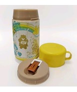 Vintage Aladdin Thermos Care Bears 1985 Yellow Plastic Thermos  - €17,28 EUR