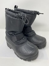 Northside Children&#39;s Thermolite Winter Boots Black Sz 13 - £7.46 GBP