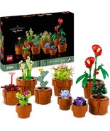 LEGO 10329 Icons Tiny Plants Set – 9 Artificial Potted Flowers, Home Décor - €54,54 EUR