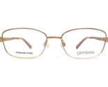 Genesis Eyeglasses Frames G5041 780 ROSE GOLD Matte Pink Cat Eye Wire 51... - $55.91