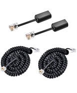 Phone Cord Detangler With Cord, 2 Pack 25Ft Uncoiled Black Anti-Tangle 3... - $38.28 CAD