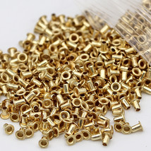 1100Pcs Bee Beehive Apiculture Copper Eyes Threading Hole Nest Box Nest Fou - £14.44 GBP