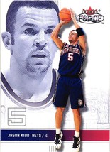 2001-02 Fleer Force New Jersey Nets Basketball Card #62 Jason Kidd - £1.77 GBP