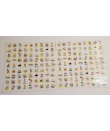 Peanuts Snoopy CALENDAR STICKERS - lot of 2 sheets - 162 in total !  Lot A - $14.99