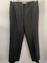 St. John Collection Women&#39;s Black Pleated Wide Leg Trousers Slacks Pants... - $23.74