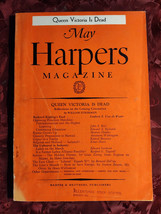 Harper&#39;s May 1937 Queen Victoria Rudyard Kipling Maurice Hindus Konrad Bercovici - £8.49 GBP