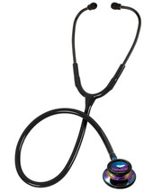 Prestige Medical Clinical Lite Stethoscope, Rainbow & Stealth Black  - $23.98
